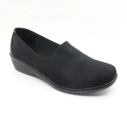 Ladies Comfortable Women Shoes Casual Flat Elastic Stretch Injection